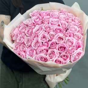 Букет из 55 роз Аваланж (60 см) в Краснознаменске