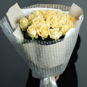 Букет из 19 роз Аваланж (70 см) в Краснознаменске