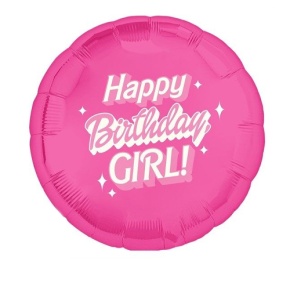 Шар "happy b-day girl" в Краснознаменске