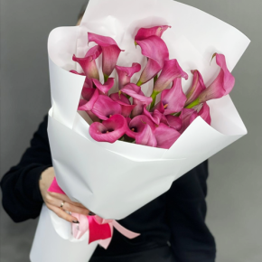 Монобукет из 21 каллы в Краснознаменске