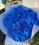 Букет из 51 синей розы Эквадор (60 см) в Краснознаменске