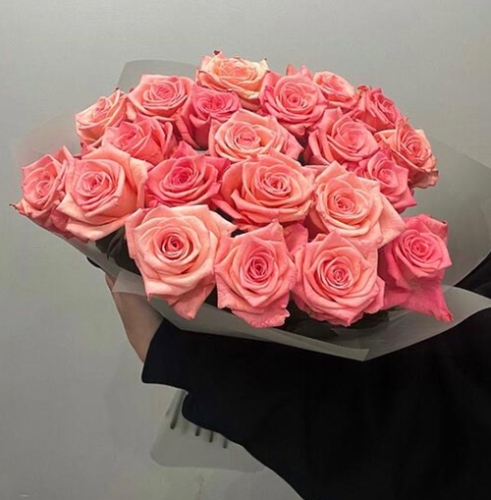 Букет из 21 розовой розы (50 см) в Краснознаменске