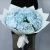 Букет из 15 голубых гортензий в Краснознаменске Букет из 15 голубых гортензий в Краснознаменске