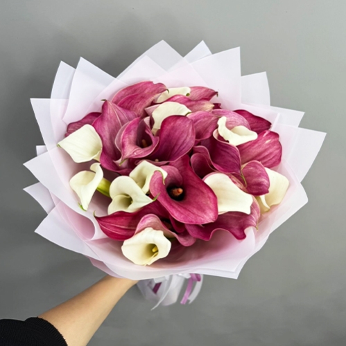 Букет из 25 нежных калл в Краснознаменске