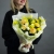Букет "Мимозка" из нарциссов, диантусов и мимозы в Краснознаменске