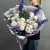 Букет "Поцелуй Джульетты" из Голландской гортензии, георгин, кустовых роз, калл, дельфиниума, ароматных маттиол хризантем Момоко в Краснознаменске