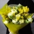 Букет из ранункулюсов и мимозы в Краснознаменске