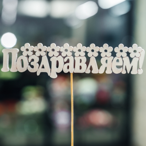 Топпер Поздравляем в Краснознаменске