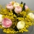 Букет "Маффин" из ранункулюсов и мимозы в Краснознаменске