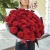 Букет 51 красная роза (50 см) в Краснознаменске