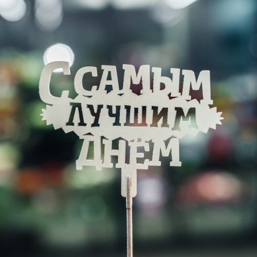 Топпер С самым лучшим днем в Краснознаменске