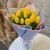 Букет из 15 жёлтых тюльпанов в Краснознаменске